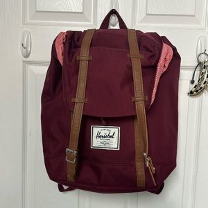 Hershel retreat backpack maroon